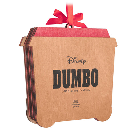Hallmark Disney Dumbo 85th Anniversary Mrs. Jumbo's Joy Papercraft Ornament With Motion Hallmark