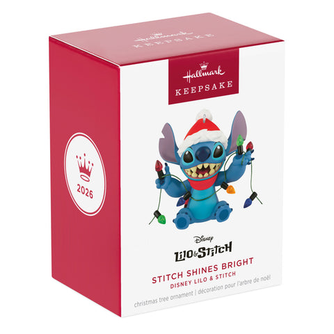 Hallmark Disney Lilo & Stitch Shines Bright Ornament Hallmark