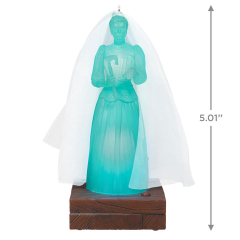 Disney The Haunted Mansion Collection Constance Hatchaway 2024 Hallmark Keepsake Ornament With Light and Sound Hallmark Keepsake Ornament Hallmark   