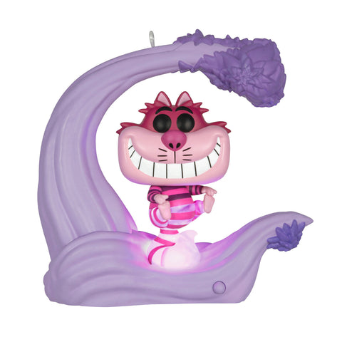 Disney Alice in Wonderland Cheshire Cat Funko POP!® 2024 Hallmark Keepsake Ornament With Light Hallmark Keepsake Ornament Hallmark Default Title  