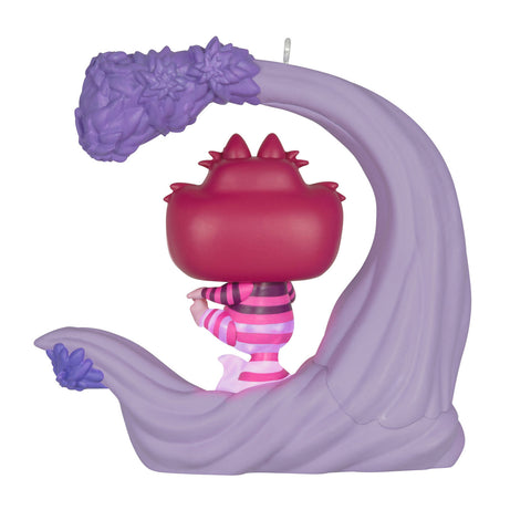 Disney Alice in Wonderland Cheshire Cat Funko POP!® 2024 Hallmark Keepsake Ornament With Light Hallmark Keepsake Ornament Hallmark   