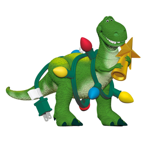Hallmark Disney/Pixar Toy Story Wrapped-Up Rex Ornament Hallmark