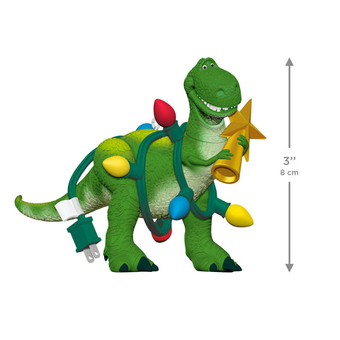 Hallmark Disney/Pixar Toy Story Wrapped-Up Rex Ornament Hallmark