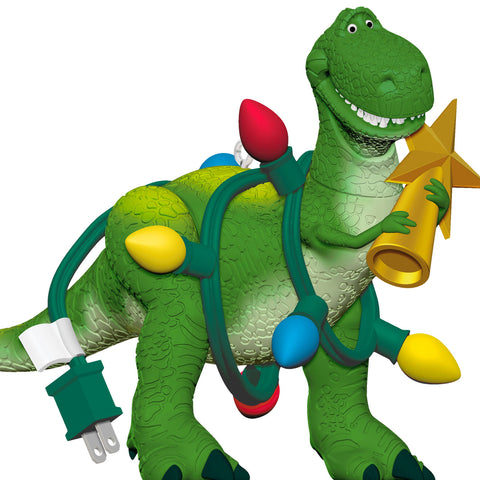 Hallmark Disney/Pixar Toy Story Wrapped-Up Rex Ornament Hallmark