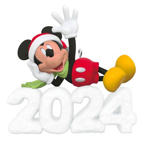 Disney Mickey Mouse A Year of Disney Magic 2024 2024 Hallmark Keepsake Ornament Hallmark Keepsake Ornament Hallmark Default Title  