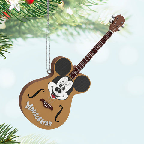 Disney Mickey Mouse Mousegetar Musical 2024 Hallmark Keepsake Ornament Hallmark Keepsake Ornament Hallmark   