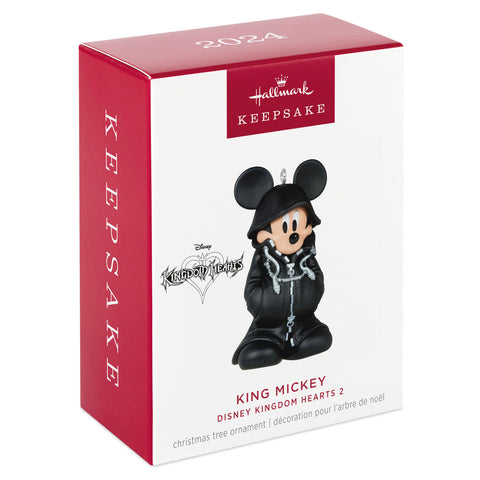 Disney Kingdom Hearts 2 King Mickey 2024 Hallmark Keepsake Ornament Hallmark Keepsake Ornament Hallmark   