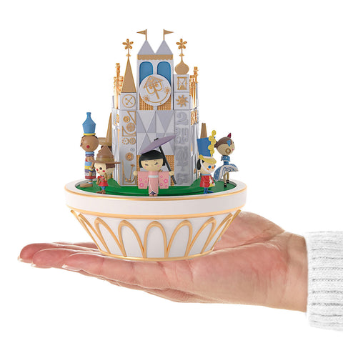 Disney It's a Small World The Happiest Cruise That Ever Sailed 2024 Hallmark Keepsake Ornament With Sound and Motion Hallmark Keepsake Ornament Hallmark   