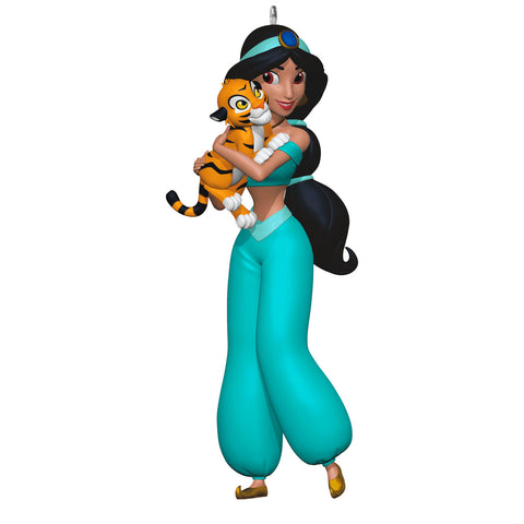 Disney Aladdin Jasmine and Rajah 2024 Hallmark Keepsake Ornament Hallmark Keepsake Ornament Hallmark Default Title  