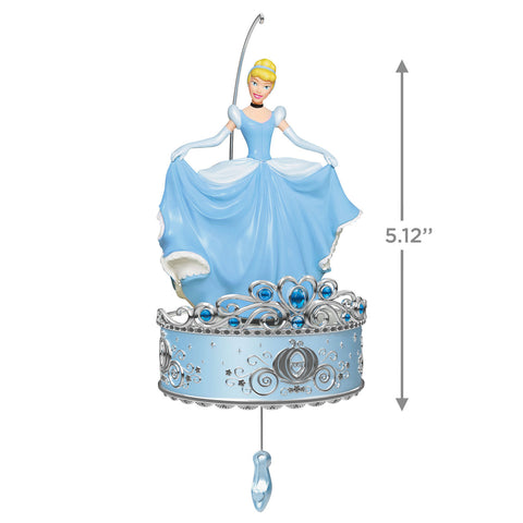 Disney Cinderella Twirling at the Ball 2024 Hallmark Keepsake Ornament Hallmark Keepsake Ornament Hallmark   