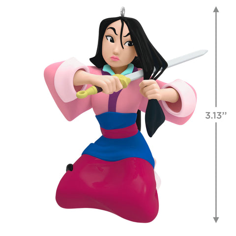 Disney Mulan An Act of Courage 2024 Hallmark Keepsake Ornament Hallmark Keepsake Ornament Hallmark   