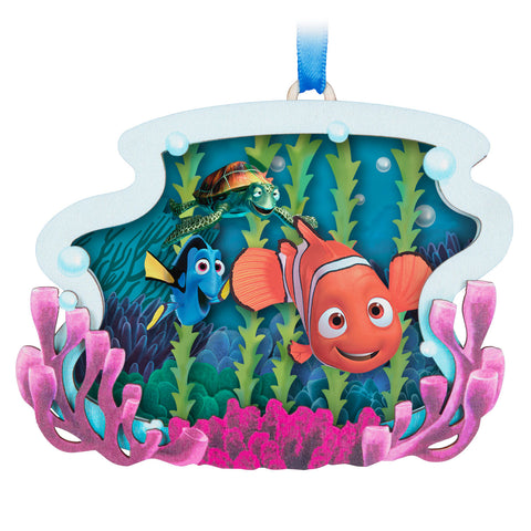 Disney/Pixar Finding Nemo Totally Unforgettable Friends Papercraft 2024 Hallmark Keepsake Ornament Hallmark Keepsake Ornament Hallmark Default Title  