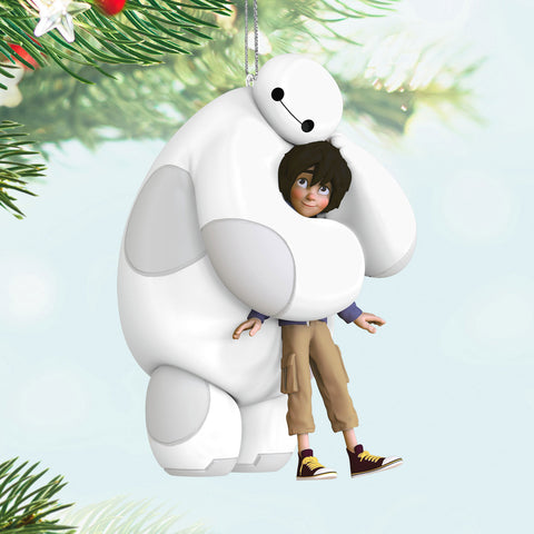 Disney Big Hero 6 10th Anniversary Hiro and Baymax 2024 Hallmark Keepsake Ornament Hallmark Keepsake Ornament Hallmark   