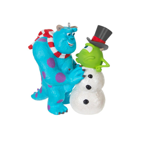 Disney/Pixar Monsters, Inc. Sulley Builds a Snow-Mike 2024 Hallmark Keepsake Ornament Hallmark Keepsake Ornament Hallmark Default Title  