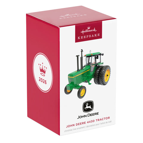 Hallmark John Deere 4430 Tractor Metal Ornament Hallmark
