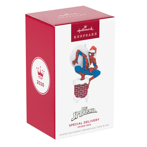 Hallmark Marvel Spider-Man Special Delivery Ornament Hallmark