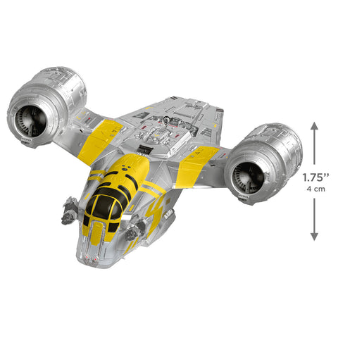 Hallmark Star Wars: The Mandalorian and Grogu™ The Razor Crest™ Ornament Hallmark