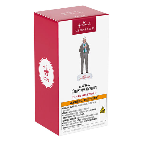 Hallmark National Lampoon's Christmas Vacation™ Clark Griswold Ornament With Sound Hallmark
