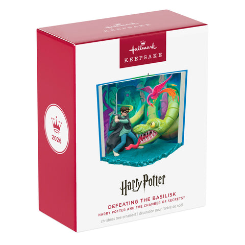 Hallmark Harry Potter and the Chamber of Secrets™ Defeating the Basilisk Ornament Hallmark