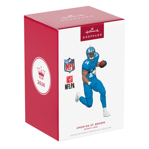 Hallmark NFL Detroit Lions Amon-Ra St. Brown Ornament Hallmark