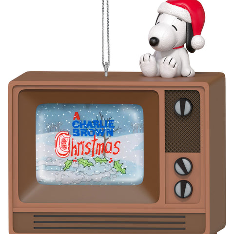 Hallmark The Peanuts® Gang A Charlie Brown Christmas Ornament With Video, Light and Sound Hallmark