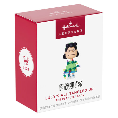 Hallmark The Peanuts® Gang Lucy's All Tangled Up! Ornament Hallmark