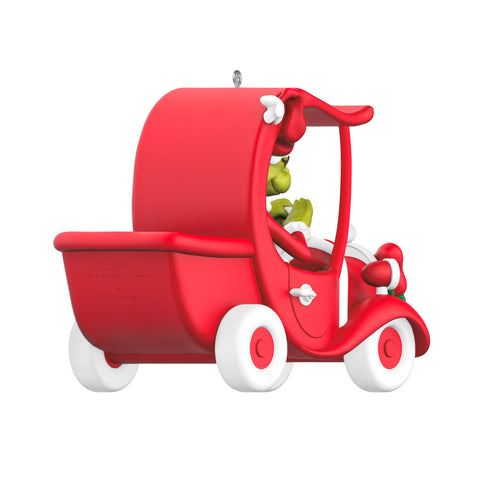 Hallmark Dr. Seuss's How the Grinch Stole Christmas!™ A Grinchy Sleigh On the Way Ornament Hallmark