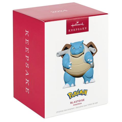 Pokémon Blastoise 2024 Hallmark Keepsake Ornament Hallmark Keepsake Ornament Hallmark   