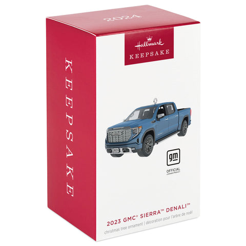 2023 GMC® Sierra™ Denali™ 2024 Metal 2024 Hallmark Keepsake Ornament Hallmark Keepsake Ornament Hallmark   