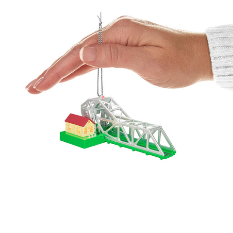 Lionel® 313 Bascule Bridge 2024 Hallmark Keepsake Ornament With Light Hallmark Keepsake Ornament Hallmark   