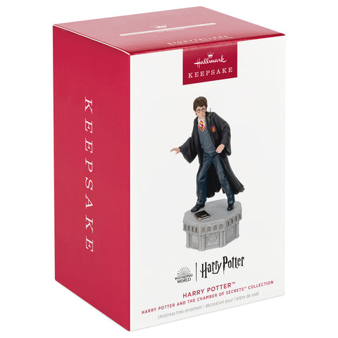 Harry Potter and the Chamber of Secrets™ Collection Harry Potter™ 2024 Hallmark Keepsake Ornament With Light and Sound Hallmark Keepsake Ornament Hallmark   