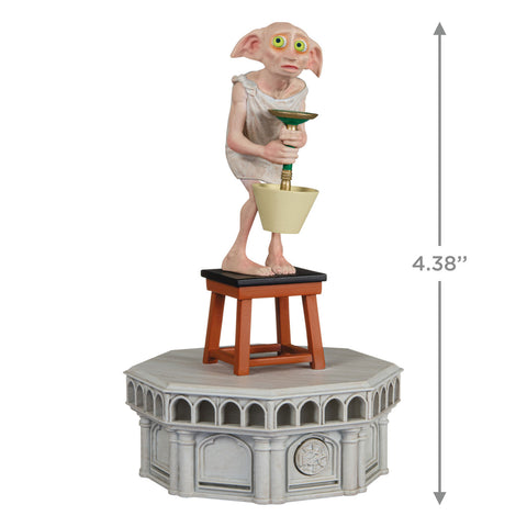 Harry Potter and the Chamber of Secrets™ Collection Dobby™ 2024 Hallmark Keepsake Ornament With Light and Sound Hallmark Keepsake Ornament Hallmark   