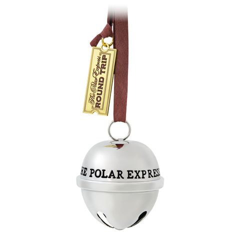 The Polar Express™ 20th Anniversary Santa's Sleigh Bell 2024 Metal 2024 Hallmark Keepsake Ornament Hallmark Keepsake Ornament Hallmark Default Title  