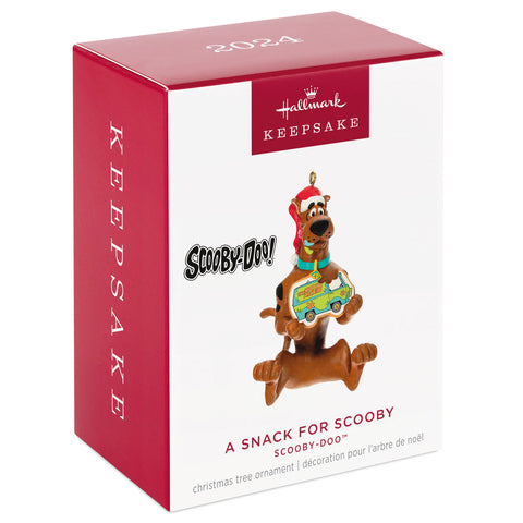 Scooby-Doo™ A Snack for Scooby 2024 Hallmark Keepsake Ornament Hallmark Keepsake Ornament Hallmark   