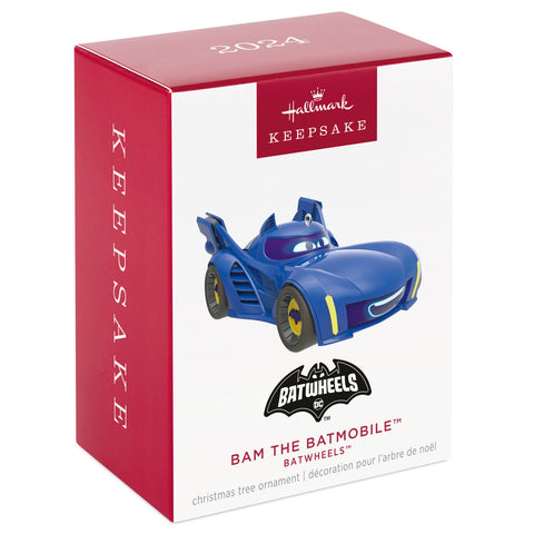 DC™ Batwheels™ Bam the Batmobile™ 2024 Hallmark Keepsake Ornament Hallmark Keepsake Ornament Hallmark   