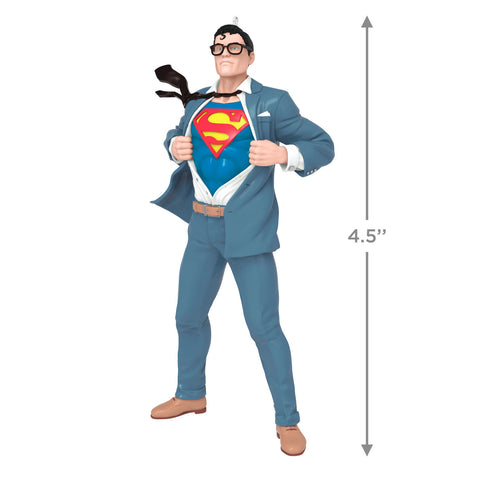 DC™ Superman™ Clark Kent™ 2024 Hallmark Keepsake Ornament Hallmark Keepsake Ornament Hallmark   