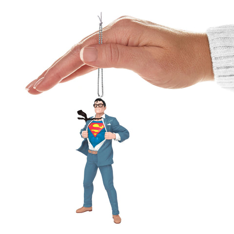 DC™ Superman™ Clark Kent™ 2024 Hallmark Keepsake Ornament Hallmark Keepsake Ornament Hallmark   