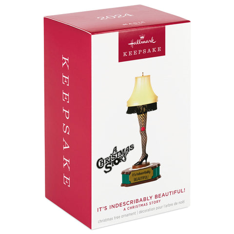 A Christmas Story™ It's Indescribably Beautiful! 2024 Hallmark Keepsake Ornament With Light Hallmark Keepsake Ornament Hallmark   