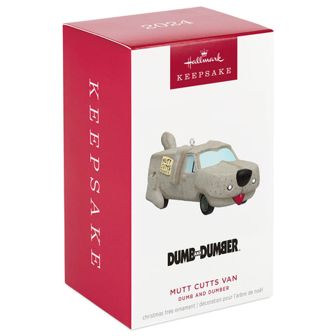 Dumb and Dumber Mutt Cutts Van 2024 Hallmark Keepsake Ornament Hallmark Keepsake Ornament Hallmark   