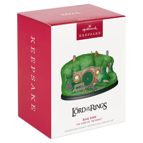 The Lord of the Rings™ Bag End 2024 Hallmark Keepsake Ornament With Light and Sound Hallmark Keepsake Ornament Hallmark   