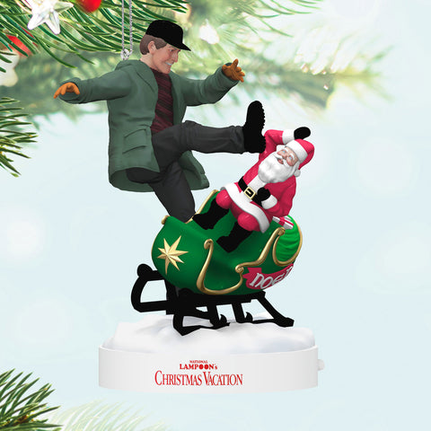 National Lampoon's Christmas Vacation™ What's All the Yelling About? 2024 Hallmark Keepsake Ornament With Light and Sound Hallmark Keepsake Ornament Hallmark   