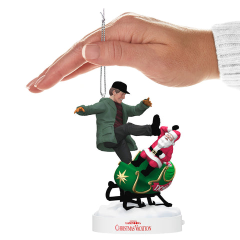 National Lampoon's Christmas Vacation™ What's All the Yelling About? 2024 Hallmark Keepsake Ornament With Light and Sound Hallmark Keepsake Ornament Hallmark   