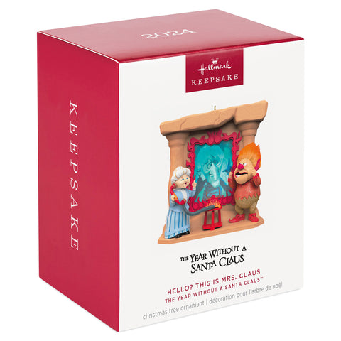 The Year Without a Santa Claus™ Hello? This is Mrs. Claus 2024 Hallmark Keepsake Ornament Hallmark Keepsake Ornament Hallmark   