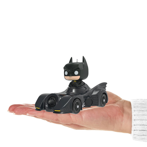 DC™ 1989 Batman™ in His Batmobile™ Funko POP!® 2024 Hallmark Keepsake Ornament Hallmark Keepsake Ornament Hallmark   