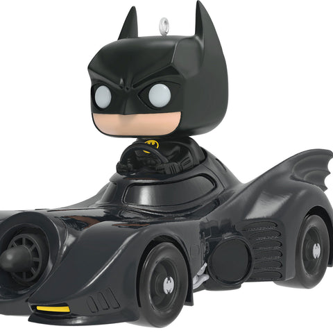 DC™ 1989 Batman™ in His Batmobile™ Funko POP!® 2024 Hallmark Keepsake Ornament Hallmark Keepsake Ornament Hallmark   