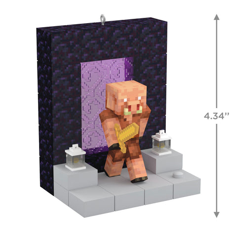 Minecraft Nether Portal 2024 Hallmark Keepsake Ornament With Light Hallmark Keepsake Ornament Hallmark   