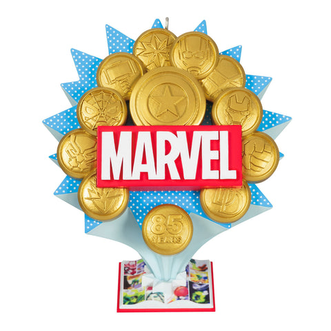 Marvel: Celebrating 85 Years 2024 Hallmark Keepsake Ornament Hallmark Keepsake Ornament Hallmark Default Title  