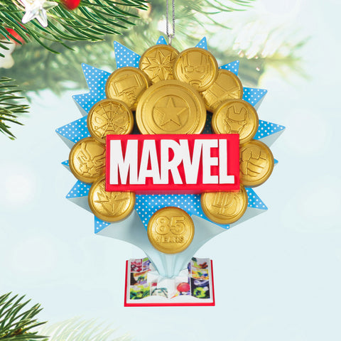 Marvel: Celebrating 85 Years 2024 Hallmark Keepsake Ornament Hallmark Keepsake Ornament Hallmark   