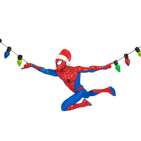 Marvel Spider-Man Holidays in Full Swing 2024 Hallmark Keepsake Ornament Hallmark Keepsake Ornament Hallmark   