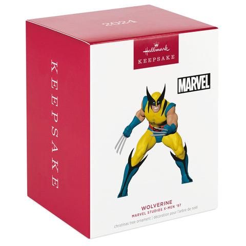 Marvel Studios X-Men '97 Wolverine 2024 Hallmark Keepsake Ornament Hallmark Keepsake Ornament Hallmark   